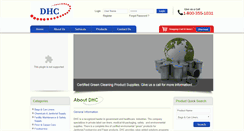 Desktop Screenshot of dhcsupply.com